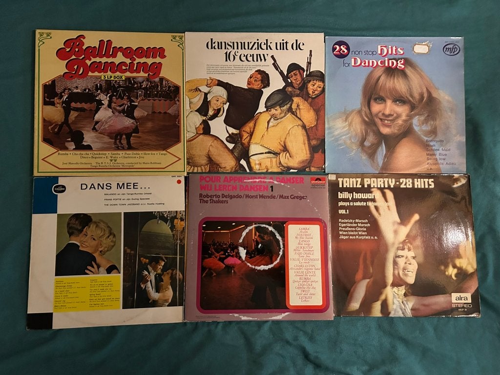 38 LP's Dans Diversen (ook per stuk te koop), Cd's en Dvd's, Vinyl | Verzamelalbums, LP, Gebruikt, Overige genres, Ophalen of Verzenden