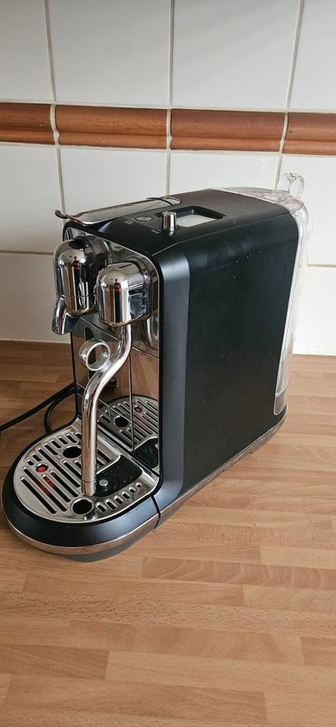 Sage Nespresso Creatista Plus - Zwart, Ophalen, Koffiepads en cups, Gebruikt, Koffiemachine
