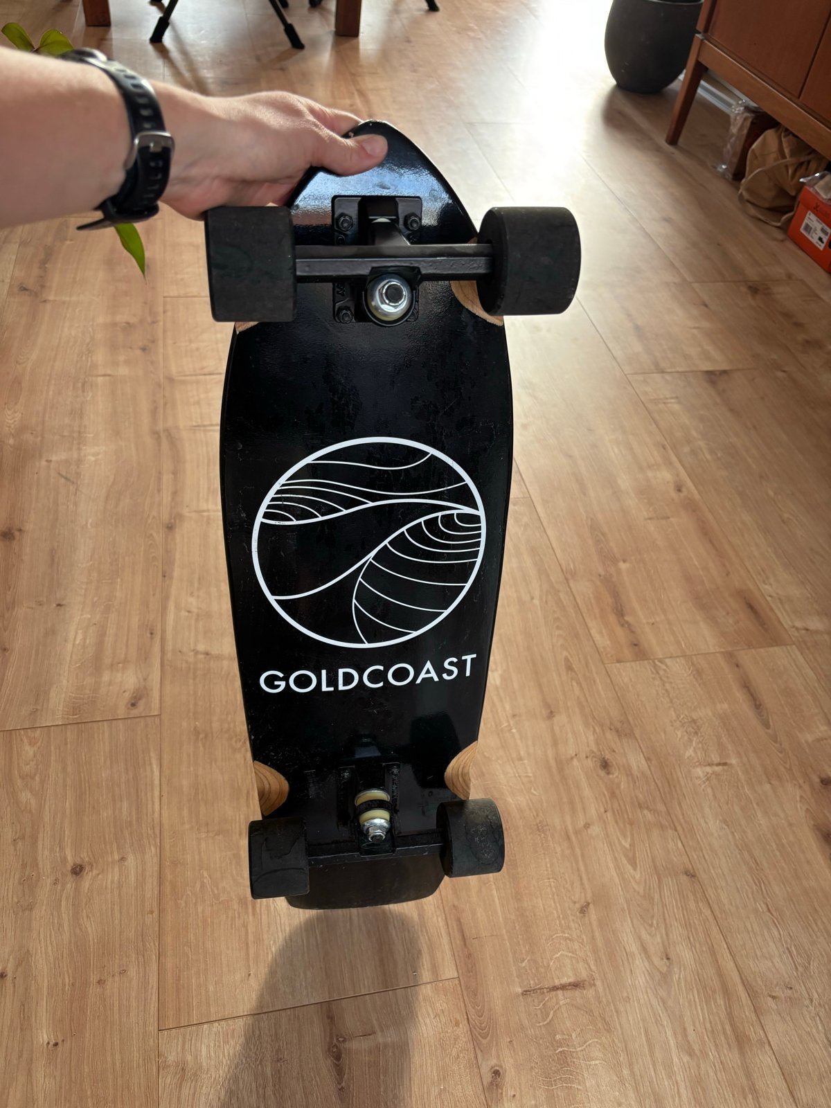 Goldcoast Skateboard - Cherry Bombs 78A wielen, Ophalen, Zo goed als nieuw, Skateboard