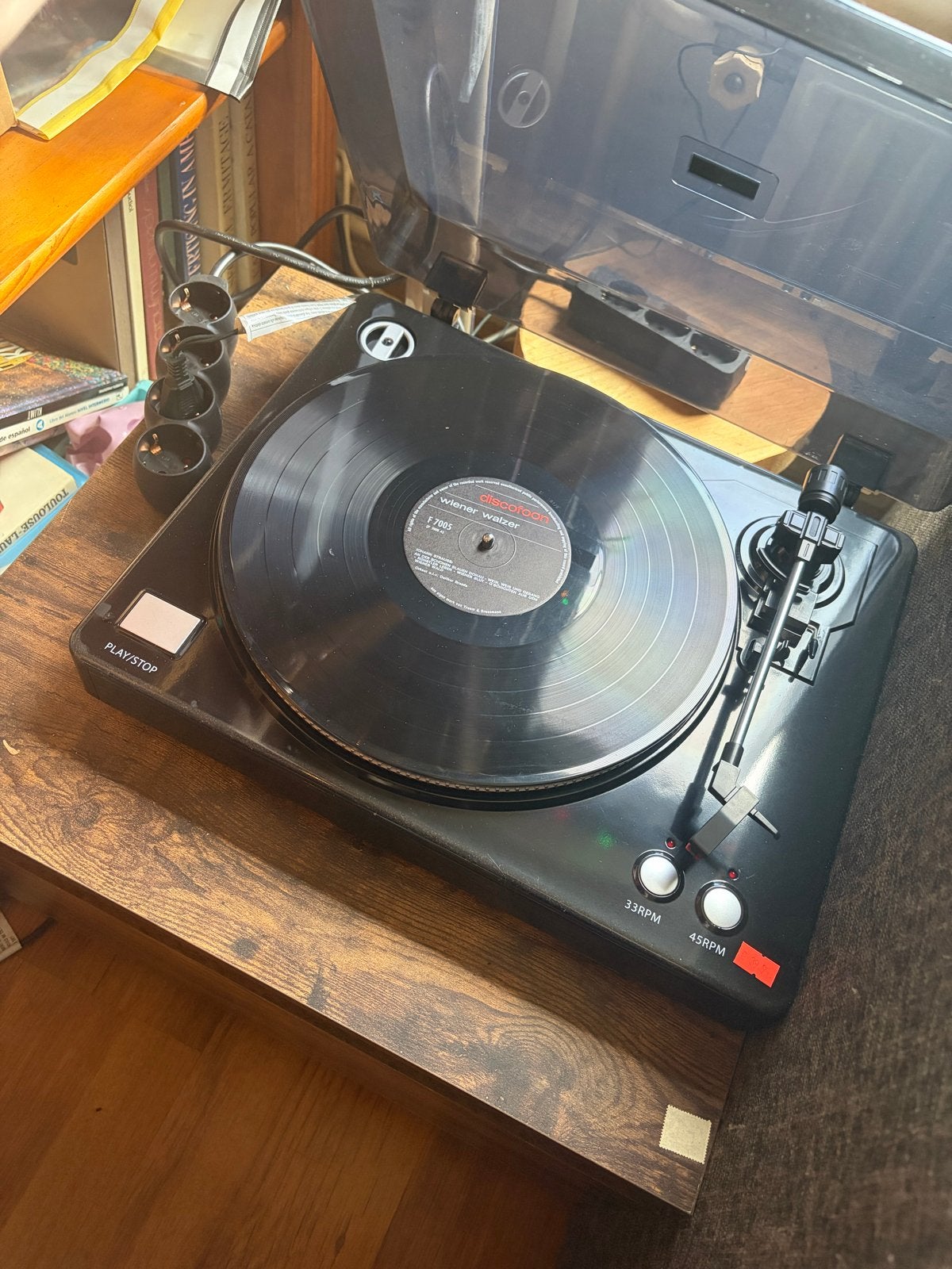 Platenspeler met USB-aansluiting, Overige merken, Ophalen of Verzenden, Zo goed als nieuw, USB-aansluiting