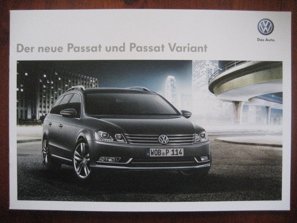 Volkswagen Passat und Passat Variant (sept. 2010), Ophalen of Verzenden, Nieuw, Volkswagen