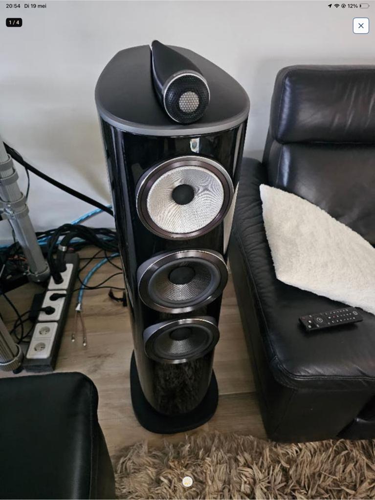 B&W 804 D4, Overige merken, Ophalen of Verzenden, Zo goed als nieuw, 120 watt of meer