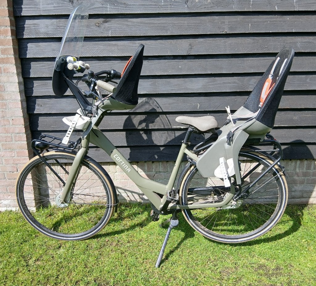 CORTINA moederfiets met twee zitjes, 2 zitjes, Versnellingen, 56 cm of meer, Zo goed als nieuw