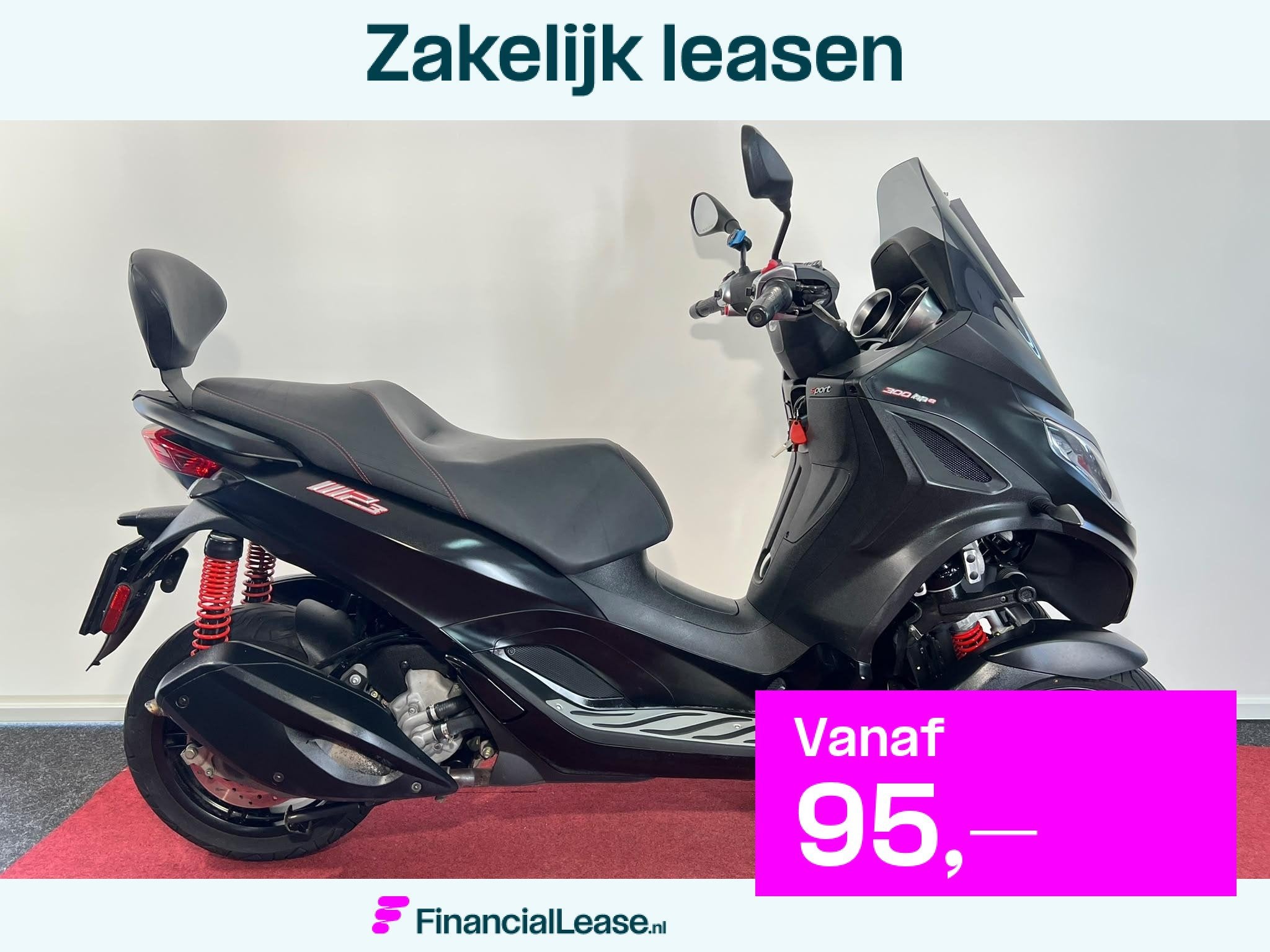 Piaggio MP3 300 HPE ABS, Scooter, Bedrijf, 278 cc, 12 t/m 35 kW