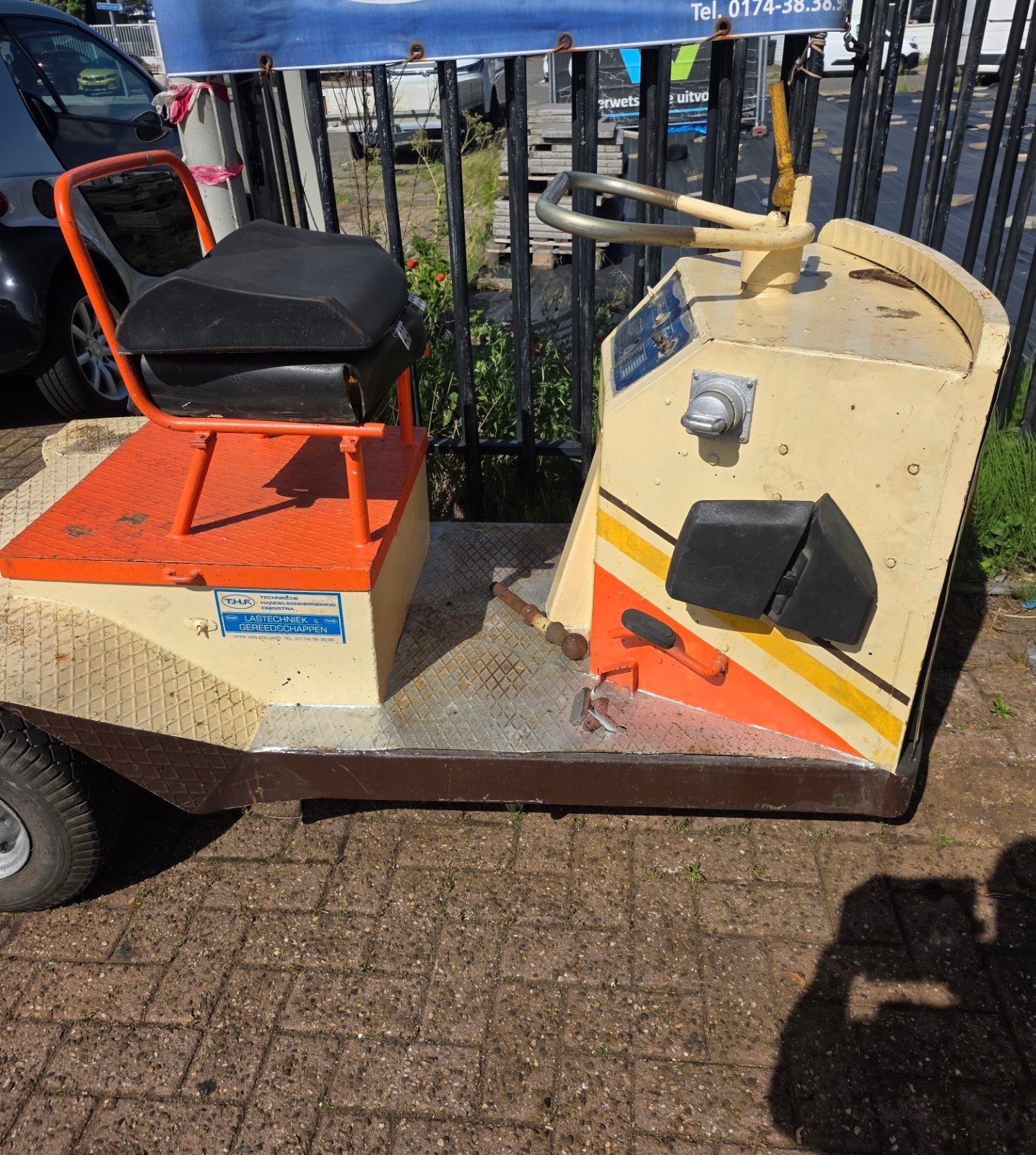 Spijkstaal Elektrotrekker A5500, Ophalen
