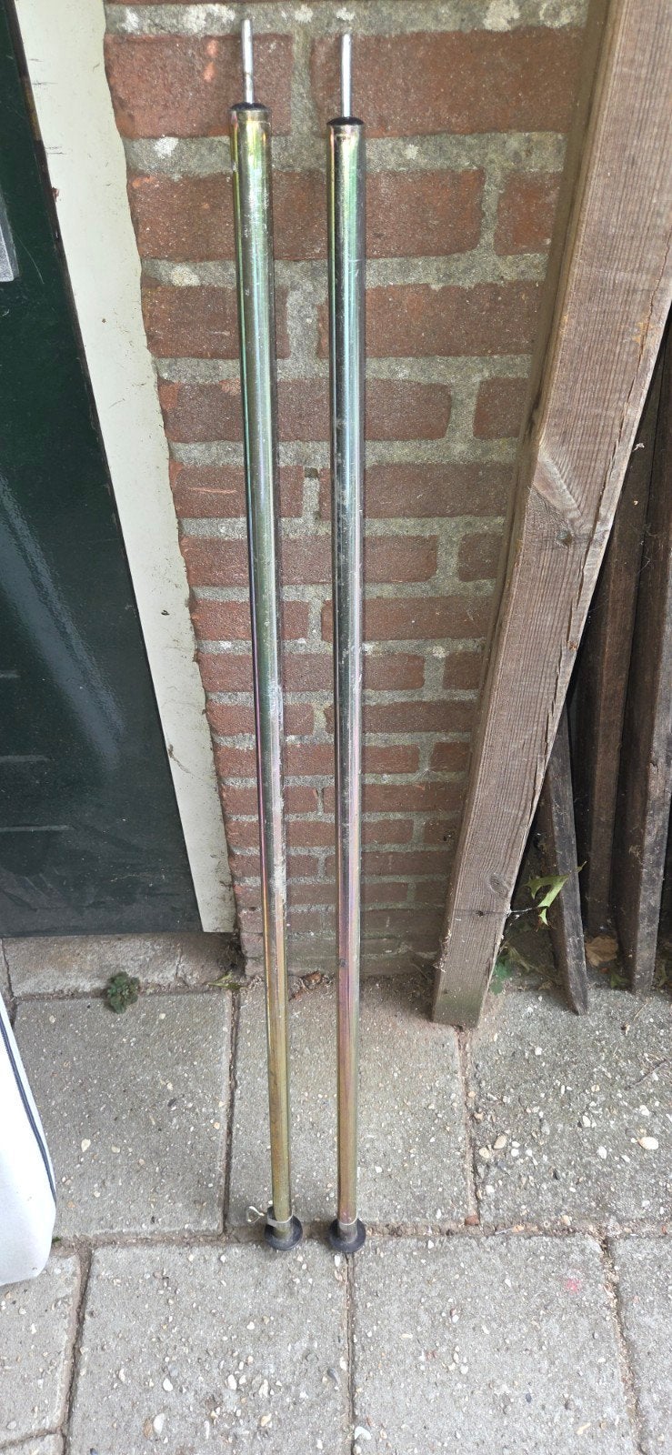 Holtkamper luifelstokken - Set van 2, Ophalen of Verzenden, Zo goed als nieuw