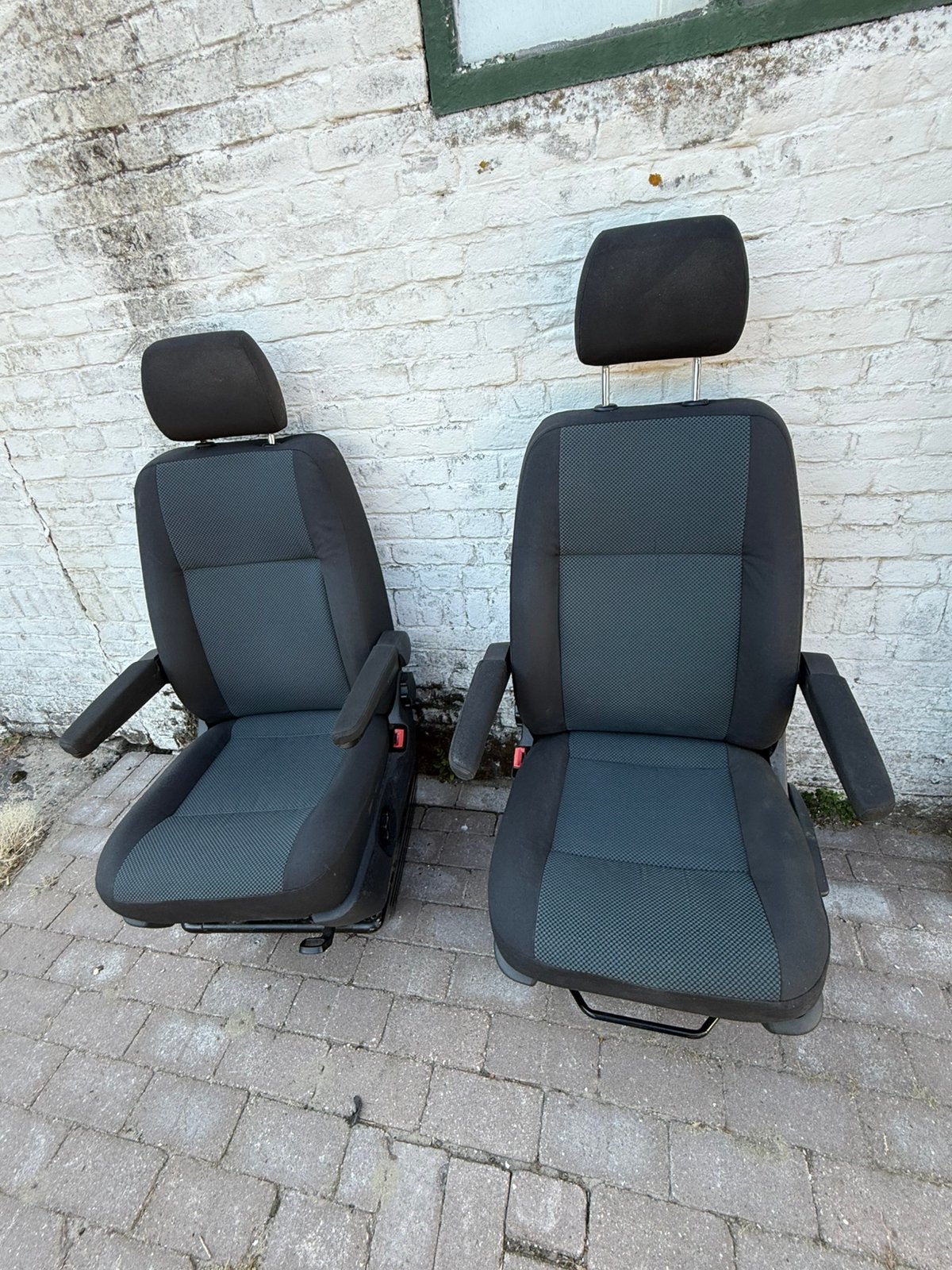 Nette vw transporter t5/t6 setje stoelen bestuurder&bijrijde, Ophalen, Gebruikt, Volkswagen