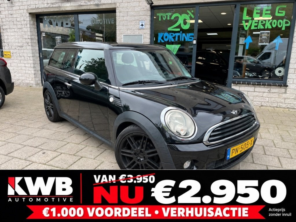 MINI Clubman 1.6 One Chili Nieuwe Distributieketting Beurt, Auto's, Euro 5, Gebruikt, Clubman, 4 cilinders