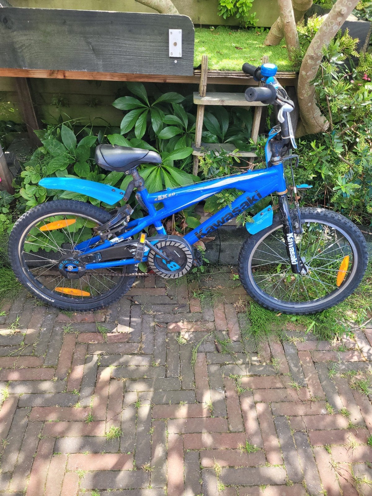 Kawasaki Crossfiets 20 inch - Blauw, Ophalen, Gebruikt, Staal, 20 tot 24 inch