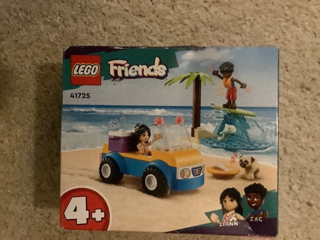 Lego Friends 41725 Strandbuggy en dolfijn, Compleet, Lego, Nieuw, Friends