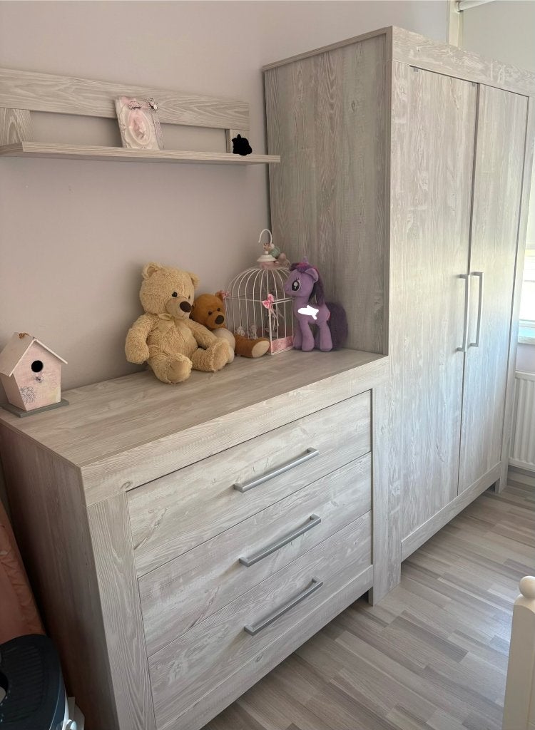 Commode, klerenkast en wandrek, Ophalen, Gebruikt, Kast, 50 tot 70 cm