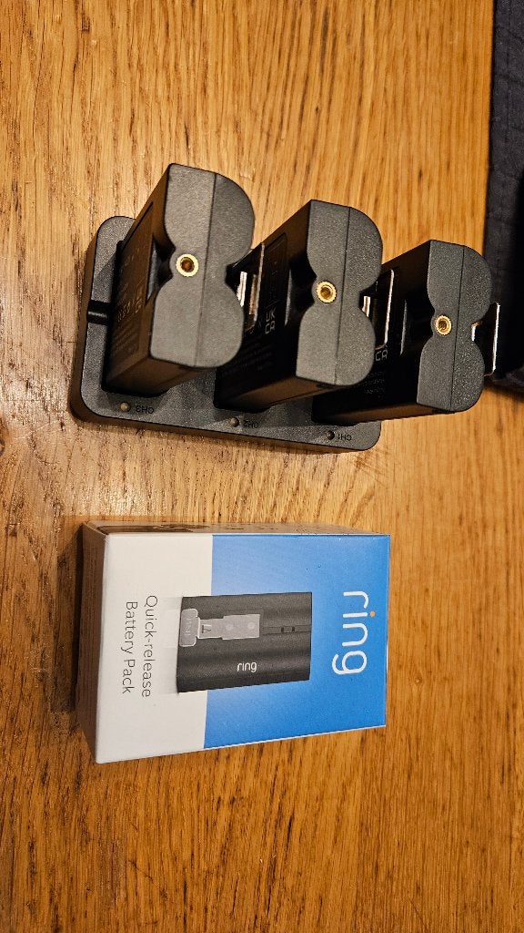 ring  accu.s, Huis en Inrichting, Ophalen of Verzenden, Zo goed als nieuw, Draadloos