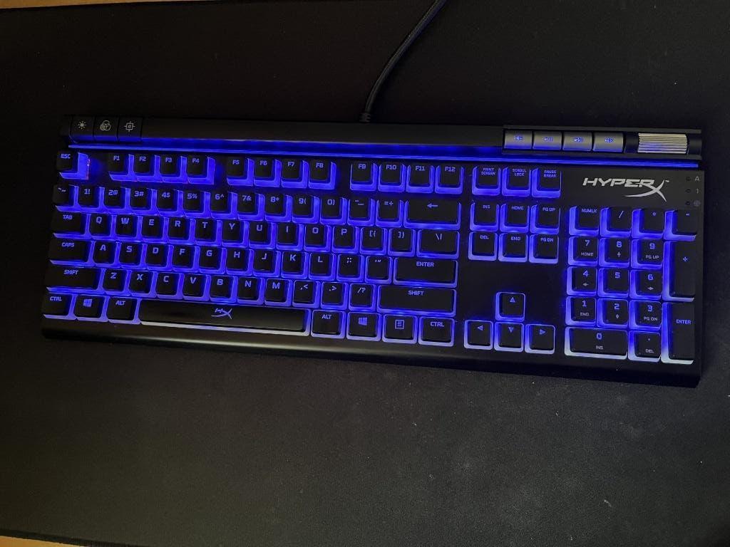 HyperX Alloy Elite 2  RGB Mechanisch Gaming Toetsenbord, HyperX, Gaming toetsenbord, Ophalen of Verzenden, Zo goed als nieuw