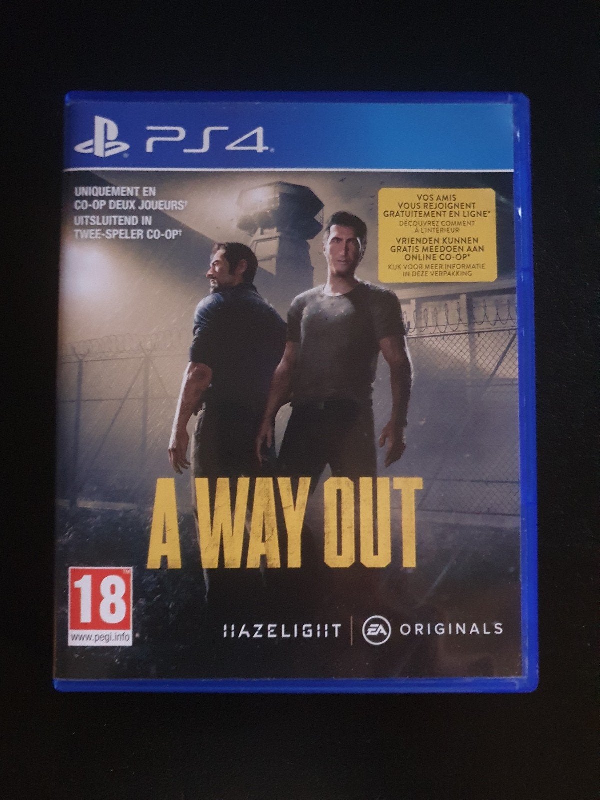 A Way Out, Spelcomputers en Games, Avontuur en Actie, Vanaf 18 jaar, 2 spelers, Ophalen of Verzenden