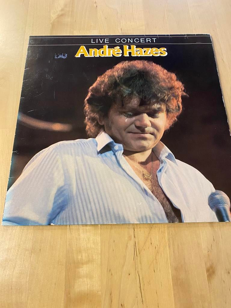 Vinyl lp Andre Hazes - Live concert, Cd's en Dvd's, Vinyl | Nederlandstalig, Ophalen of Verzenden, Zo goed als nieuw, 12 inch