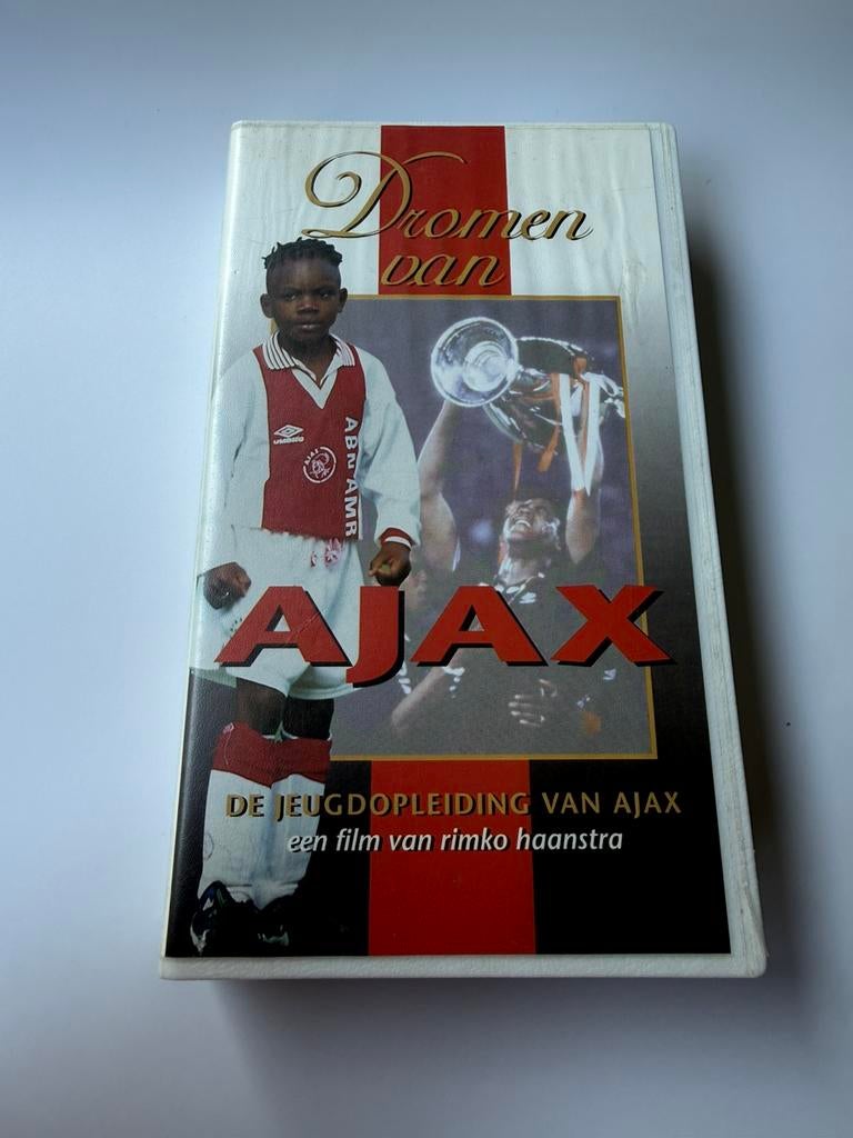 Dromen van Ajax VHS 1996, Alle leeftijden, Ophalen of Verzenden, Zo goed als nieuw
