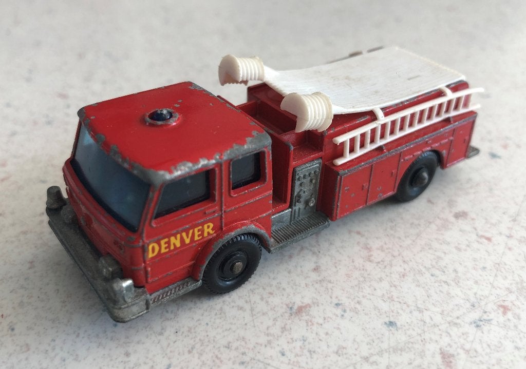 Matchbox Lesney nr 29 Fire pumper truck - brandweerauto, Ophalen of Verzenden