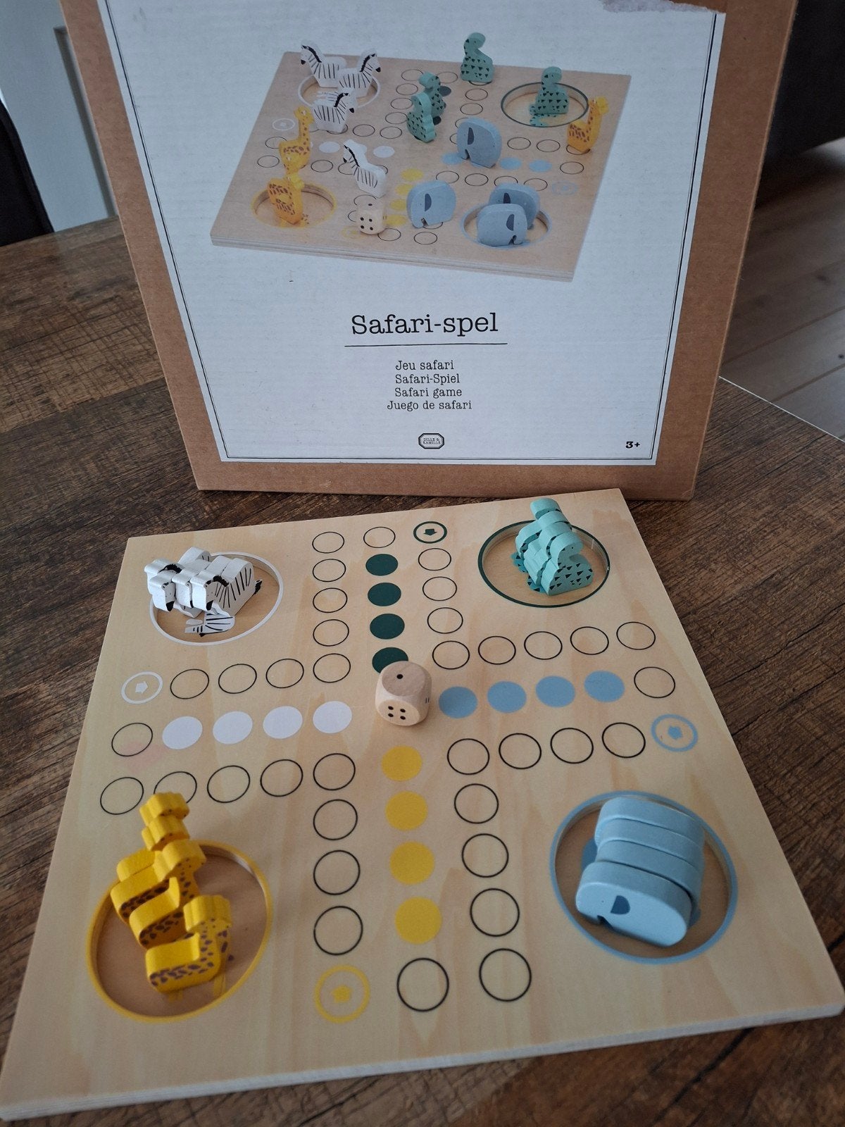 mens erger je niet  voor kids. safari, Ophalen of Verzenden