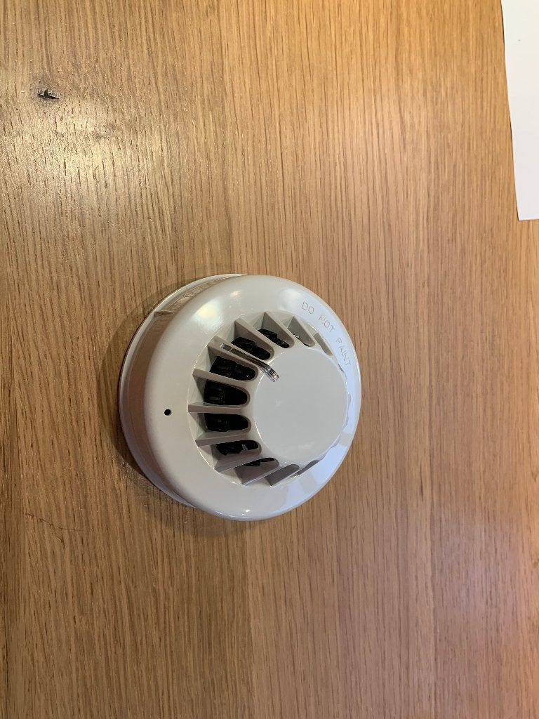 6x optische rook- en hitte melders type cooper 12, Ophalen of Verzenden, Zo goed als nieuw, Detector, Sensor of Melder, Rook