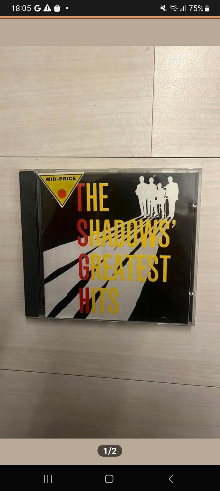The Shadows - greatest hits, Ophalen of Verzenden, Zo goed als nieuw