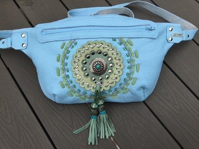 Crossbody/ schoudertas, Sieraden, Tassen en Uiterlijk, Tassen | Damestassen, Ophalen of Verzenden, Nieuw, Blauw, Overige typen