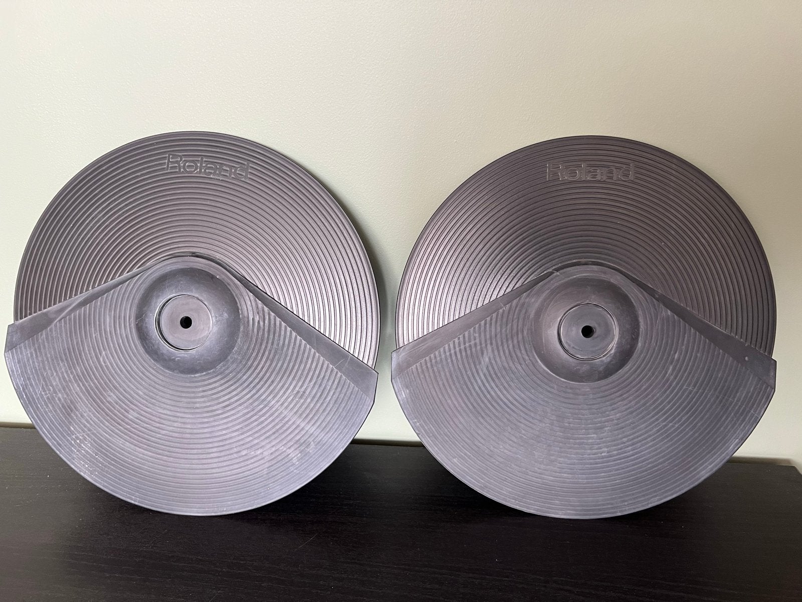 2x Roland CY-8 Cymbals - Goede staat, dual trigger, Muziek en Instrumenten, Ophalen of Verzenden, Gebruikt, Drums of Percussie