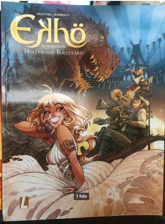 Hollywood boulevard ekho de spiegelwereld h1, Boeken, Stripboeken, Eén stripboek, Ophalen of Verzenden, Zo goed als nieuw