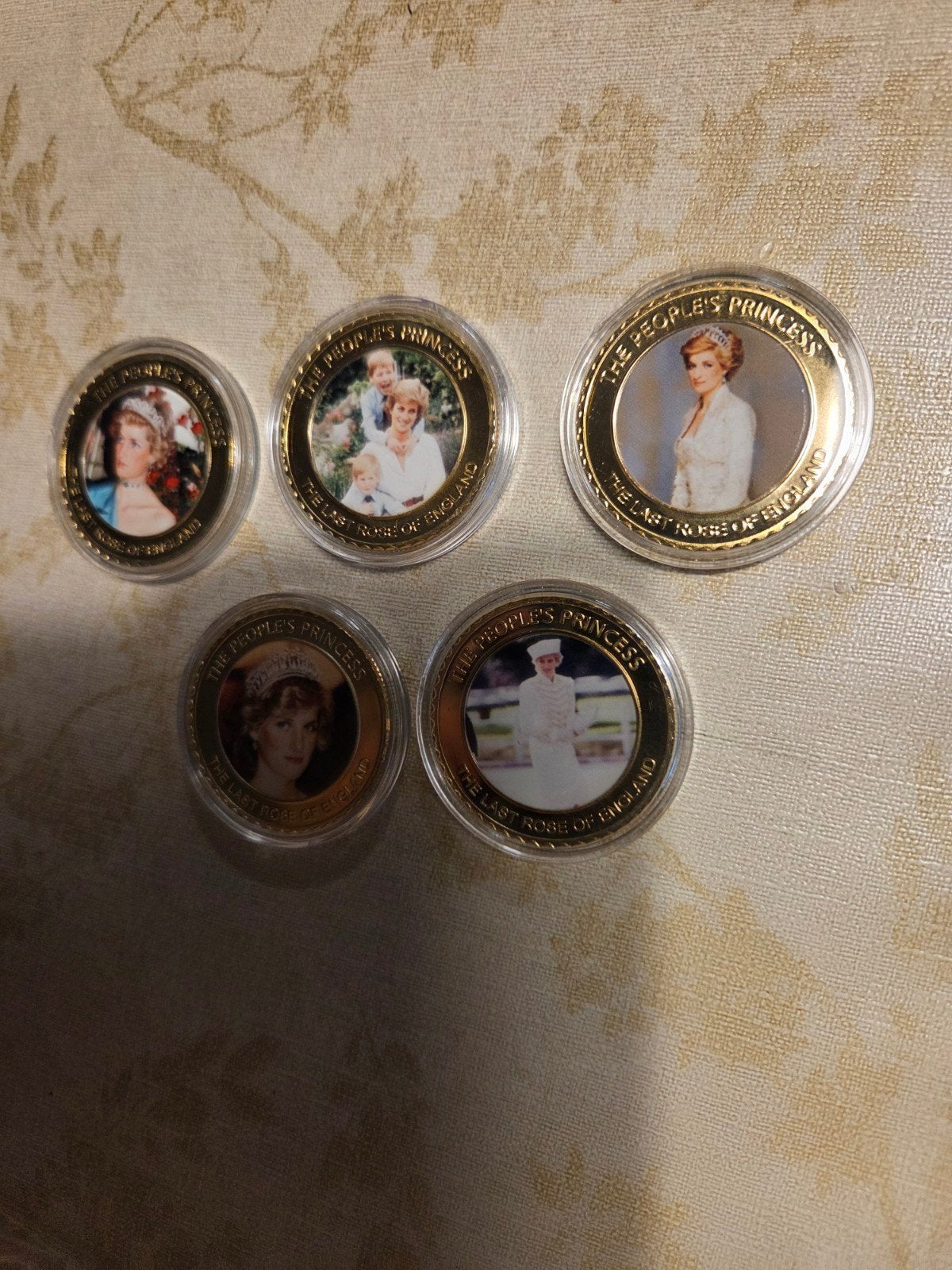 Prinses Diana Herdenkingsmunten - The People's Princess, Ophalen of Verzenden