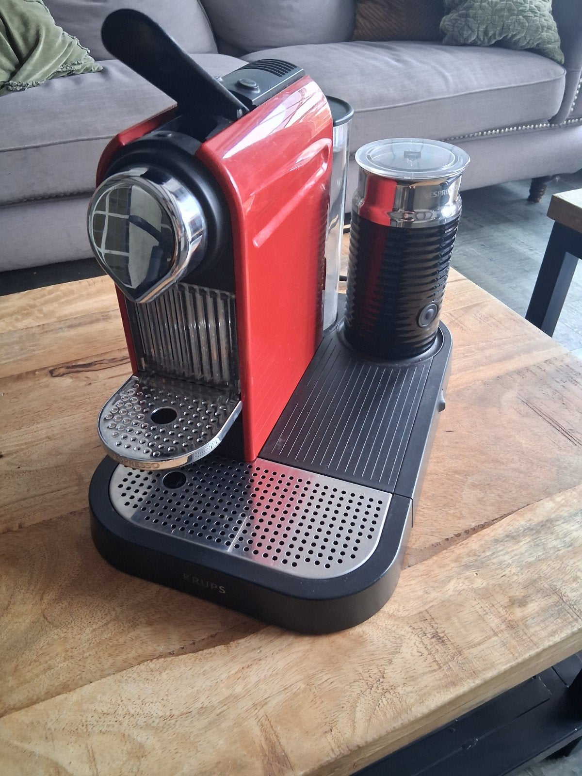 Krups nespresso apparaat, Witgoed en Apparatuur, Koffiezetapparaten, Ophalen of Verzenden, Gebruikt, Espresso apparaat