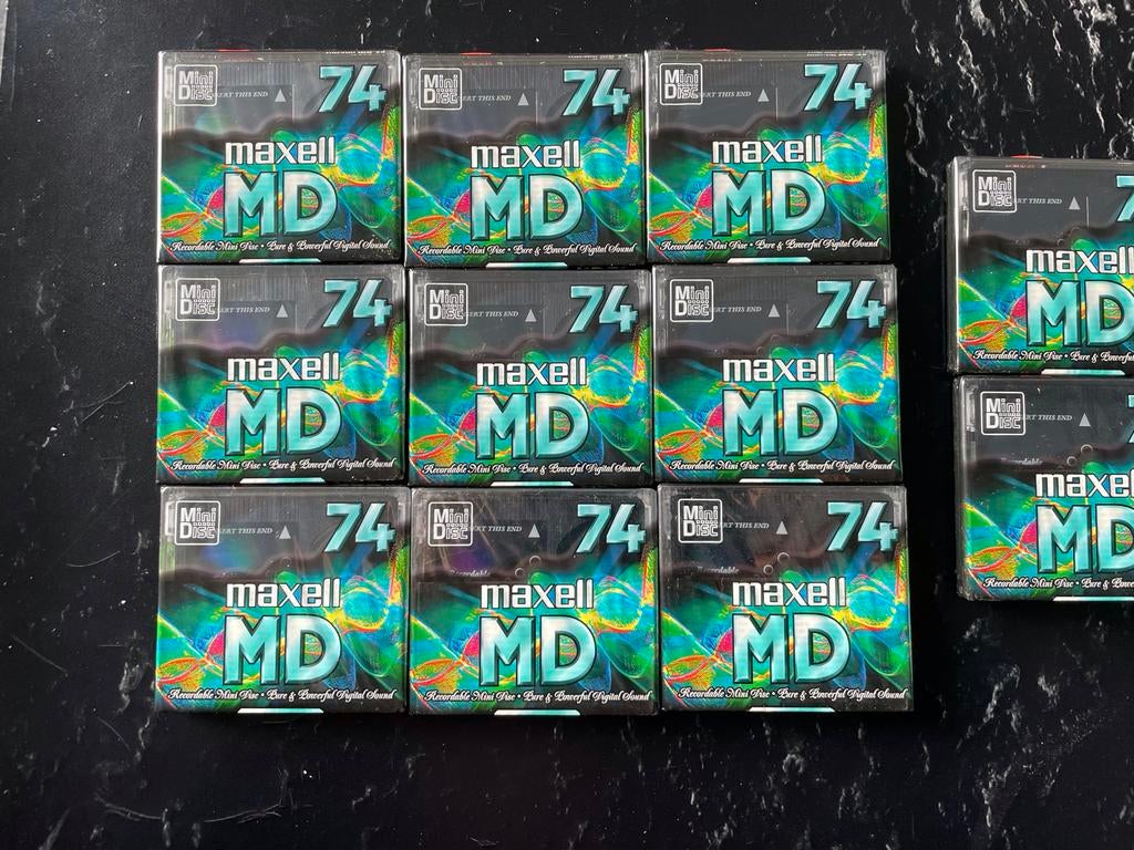 22 Nieuwe Sealed MiniDiscs (MD) 74 min, Ophalen of Verzenden