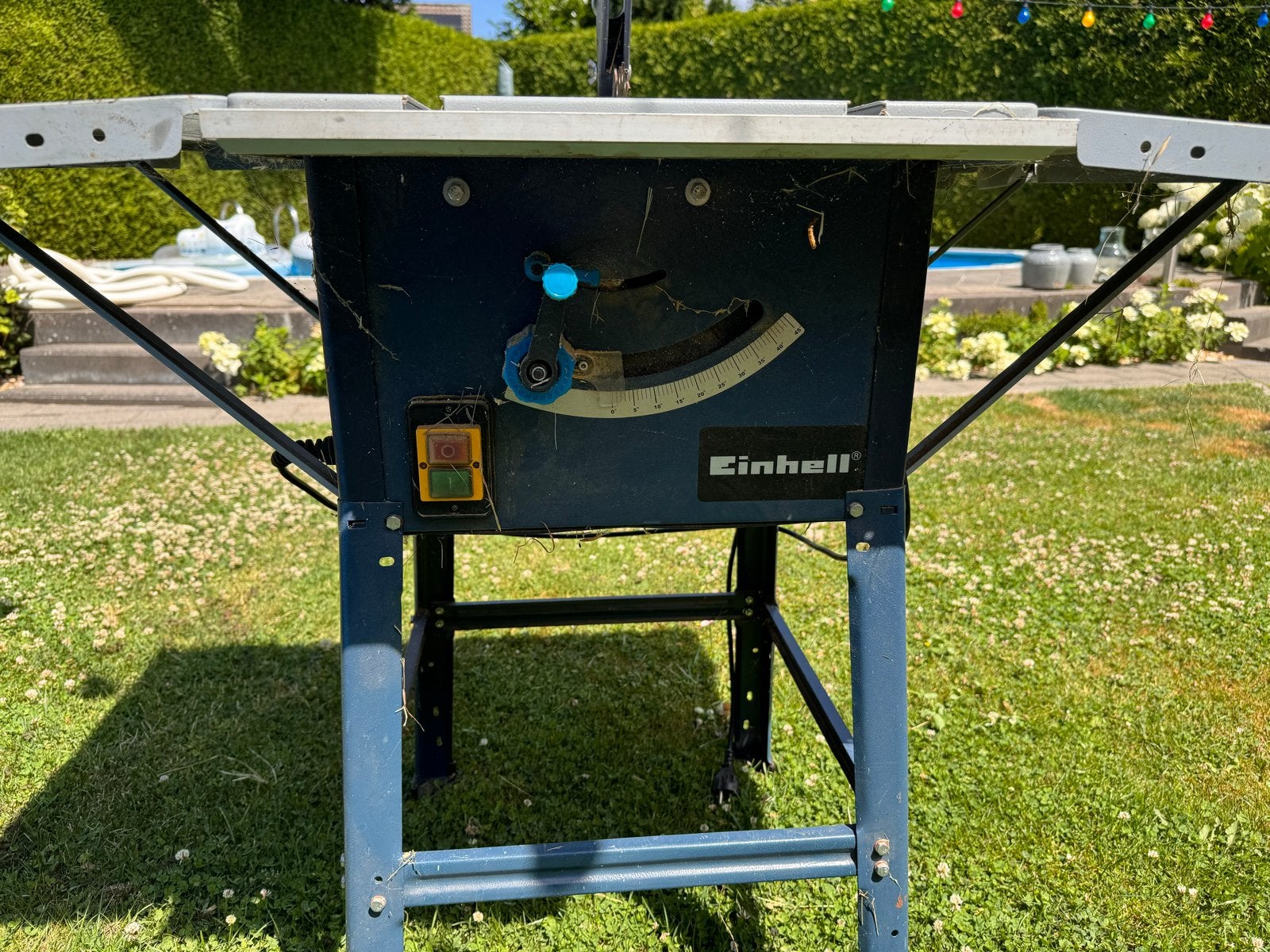 Einhell tafel Cirkelzaag - Gebruikt, Doe-het-zelf en Verbouw, Gereedschap | Zaagmachines, Ophalen, Gebruikt, Cirkelzaag, 600 tot 1200 watt