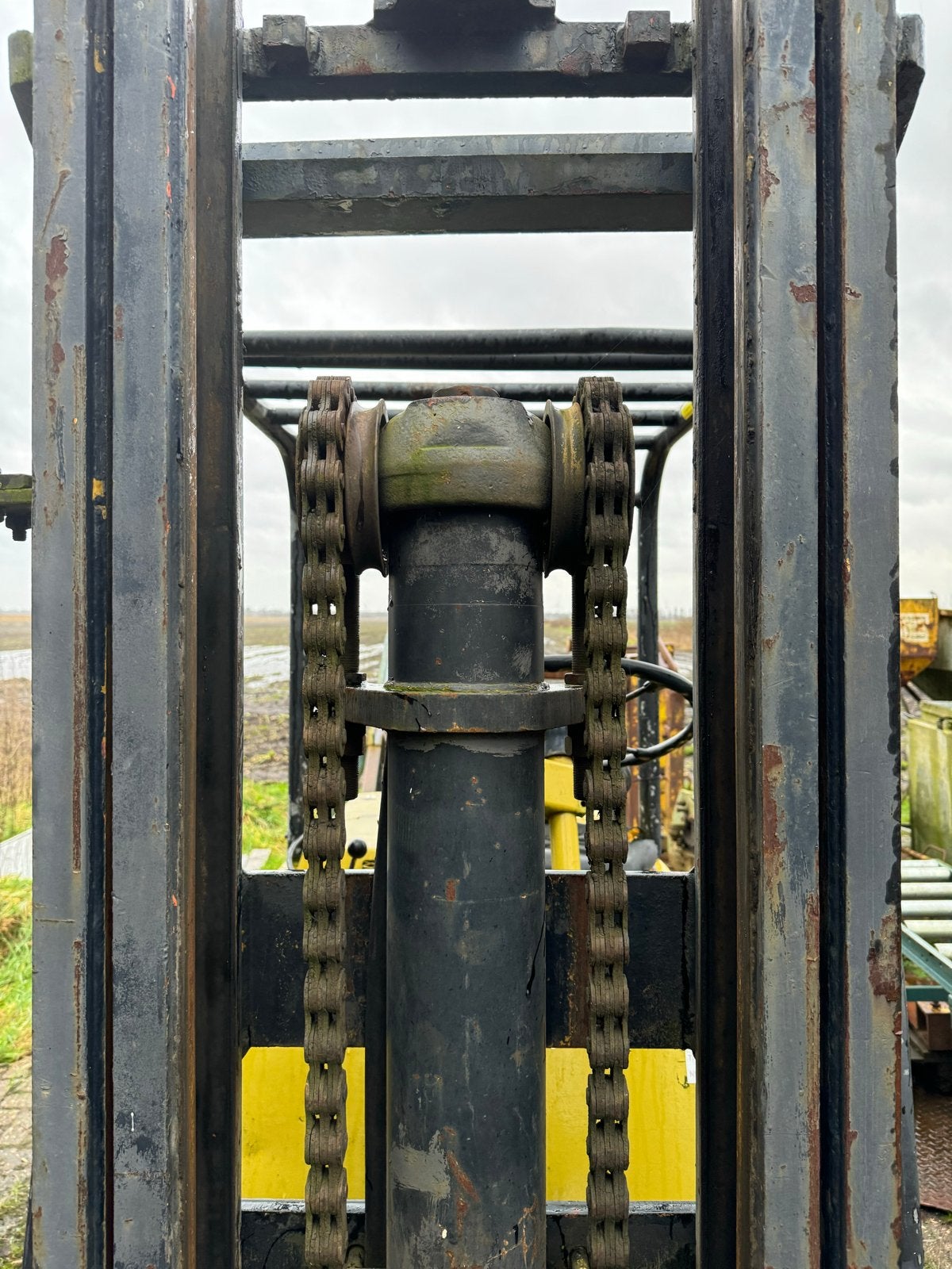 hefmast 6 ton met nette lepels, O, O, Ophalen of Verzenden, O