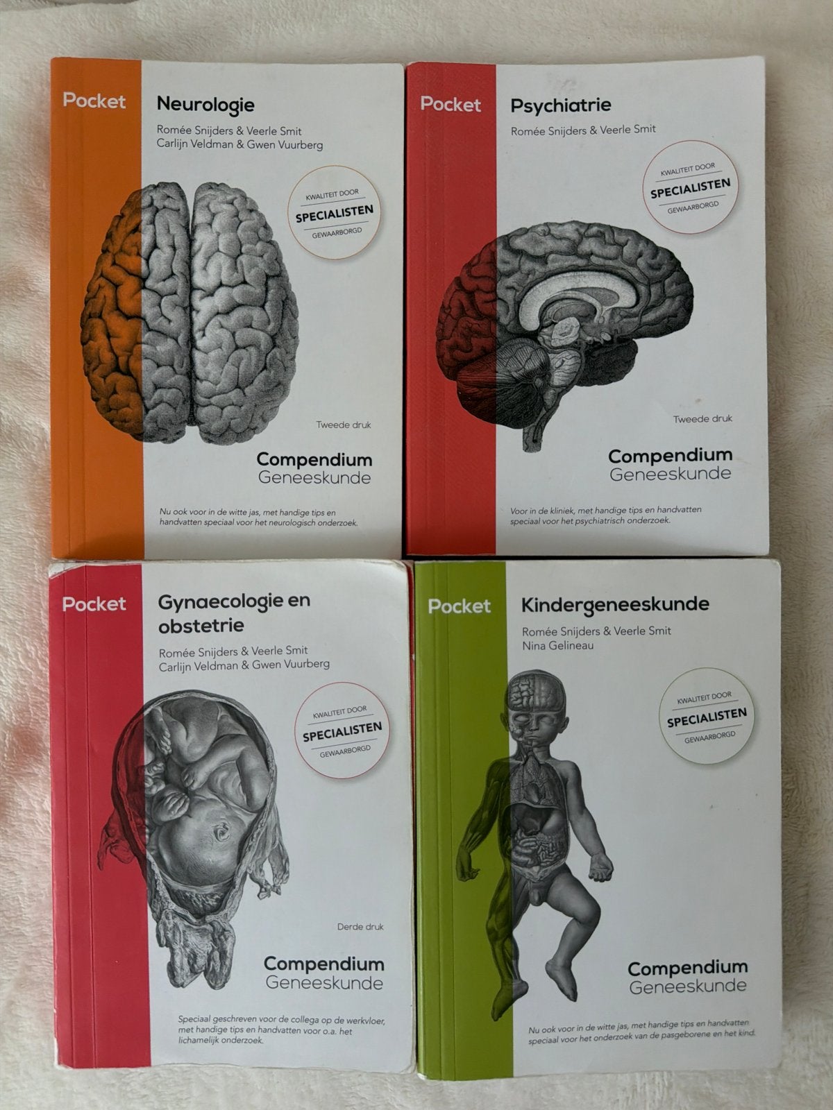 Pocket Compendium Geneeskunde Bundel (4 boeken), Boeken, Ophalen of Verzenden, Beta, Gelezen, WO
