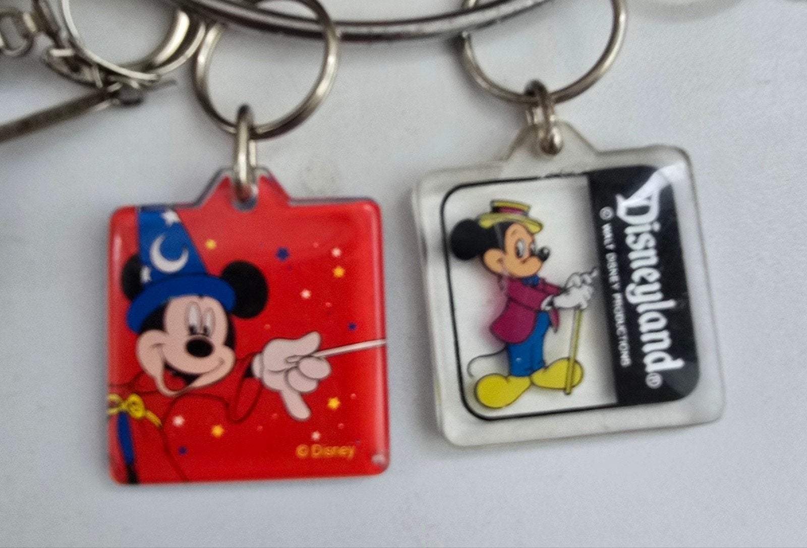 Mickey Mouse Sleutelhangers - Disneyland Collectie, Ophalen of Verzenden, Gebruikt, Knuffel of Figuurtje