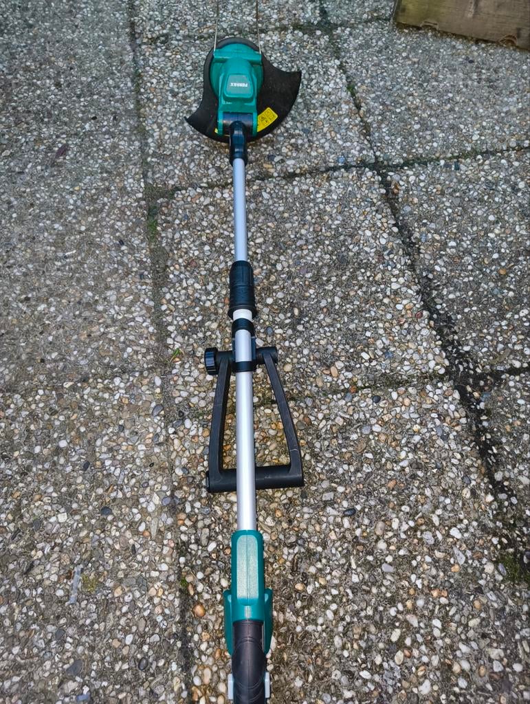 Ferrex Accu Grastrimmer met Lader - Zo goed als nieuw, Ferrex, Accu, Ophalen of Verzenden, Zo goed als nieuw