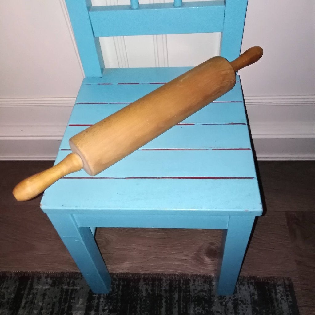 Gebruikte deegroller, Ophalen, Hout, Bruin, Overige typen