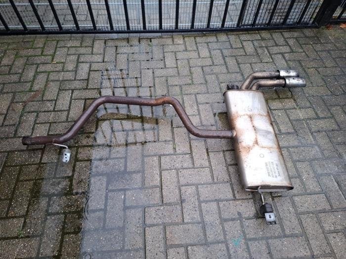 Uitlaat Einddemper van een Audi A3
