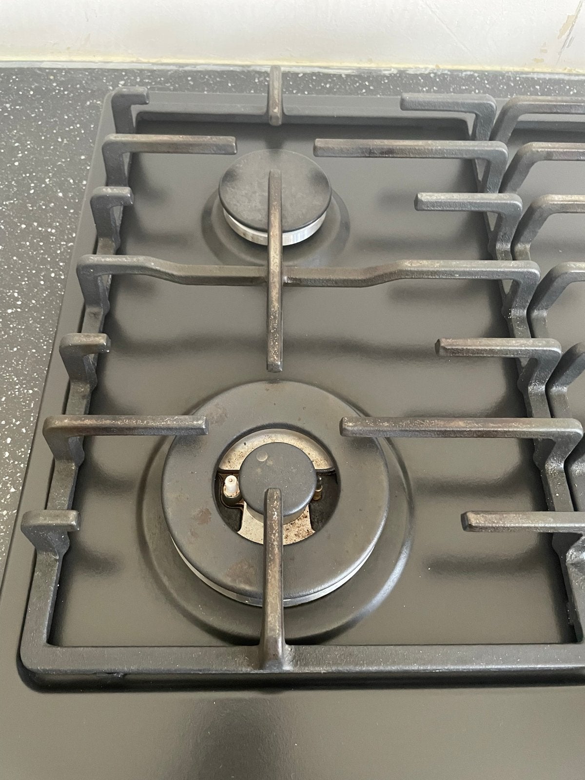 IKEA HBT L00 G Gasfornuis - 4 Pitten, Zwart, Witgoed en Apparatuur, Gebruikt, Inbouw, Gas, 4 kookzones