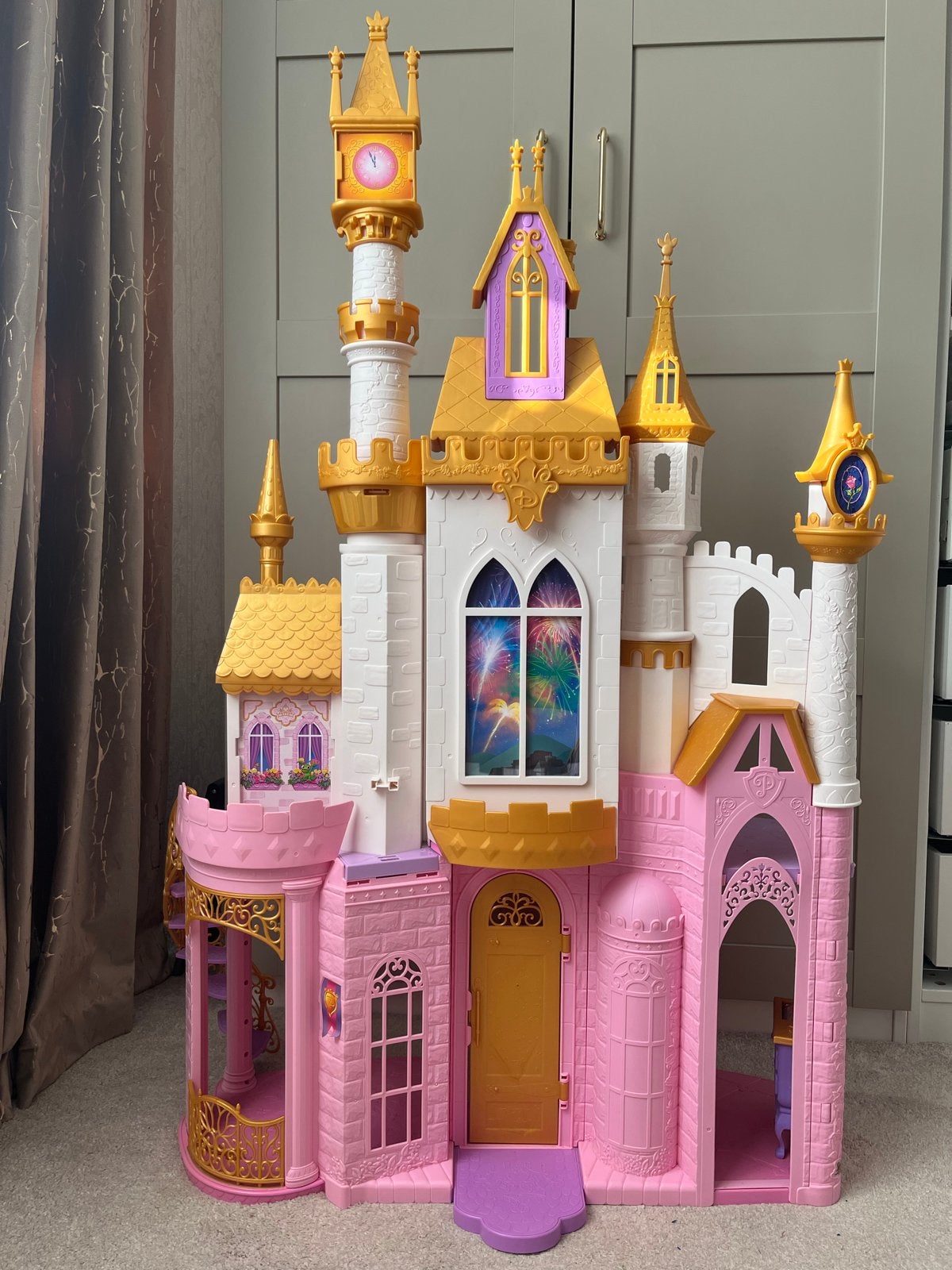Disney Princess Kasteel - Groot Speelset, Ophalen, Zo goed als nieuw, Poppenhuis