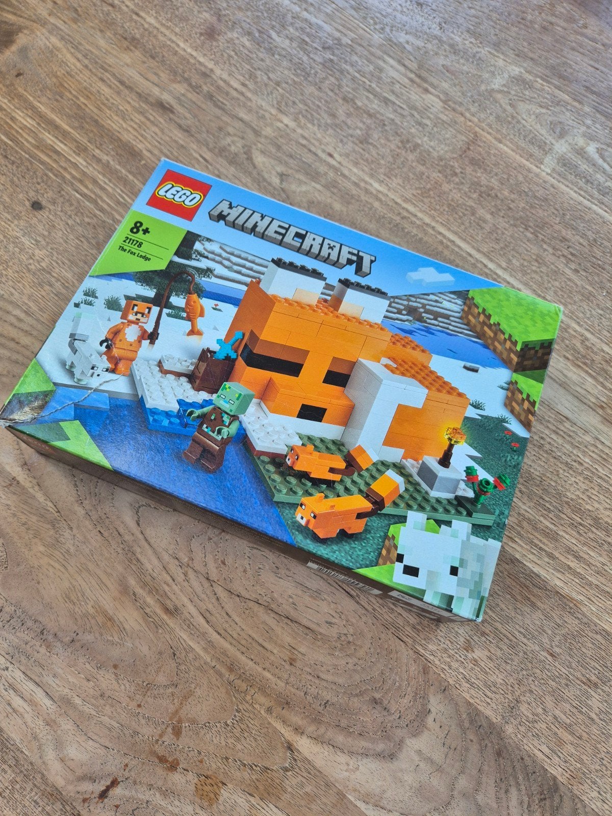 LEGO Minecraft 21178 De Vos Lodge, Minecraft, Lego, Nieuw, Ophalen of Verzenden