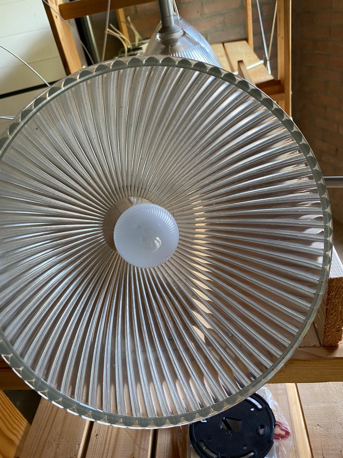 Lampen, Ophalen, Gebruikt, Glas, Design