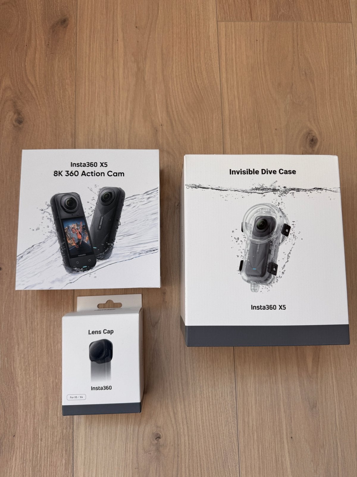 Insta360 X5 met nog 1 jaar garantie en accessoires, Ophalen of Verzenden, Zo goed als nieuw, Overige merken