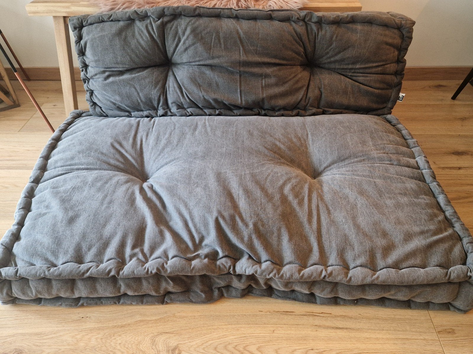 Palletkussens, Huis en Inrichting, Ophalen, Tweepersoons, 75 tot 100 cm, Zo goed als nieuw