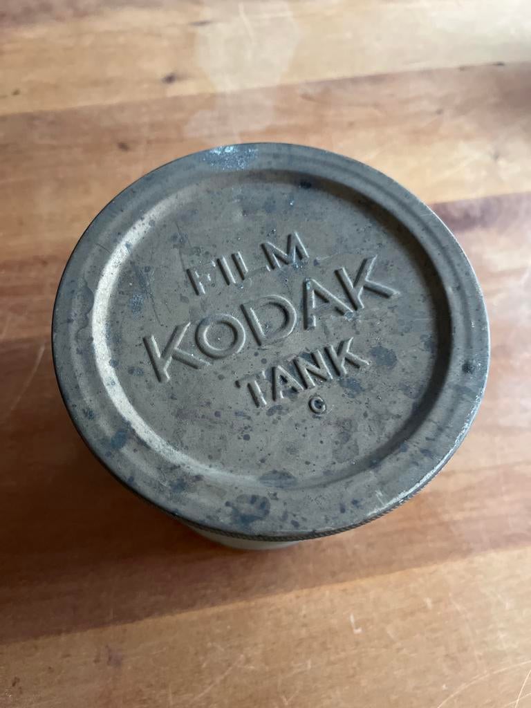 Vintage Kodak Film Ontwikkeltank - Compleet en Draagbaar, Audio, Tv en Foto, Fotografie | Doka Toebehoren, Ophalen of Verzenden