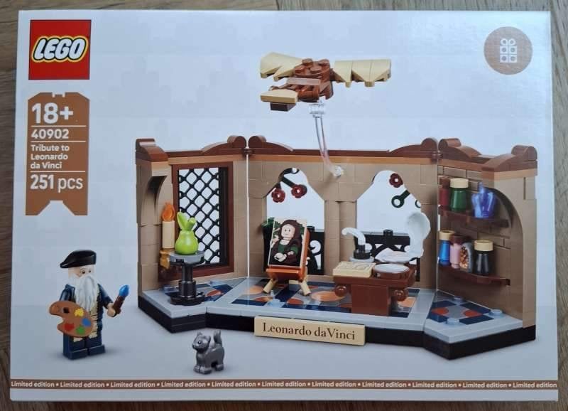 LEGO Tribute To Leonardo Da Vinci - 40902 (verzegeld), Overige thema's, Lego, Nieuw, Ophalen of Verzenden