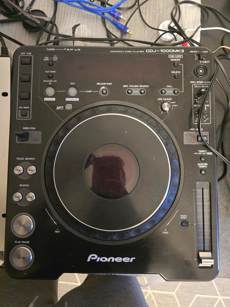 Pioneer CDJ-1000MK3, CDJ-1000MK2 en Behringer DX626 mixer, Ophalen, Gebruikt, Dj-set, Pioneer