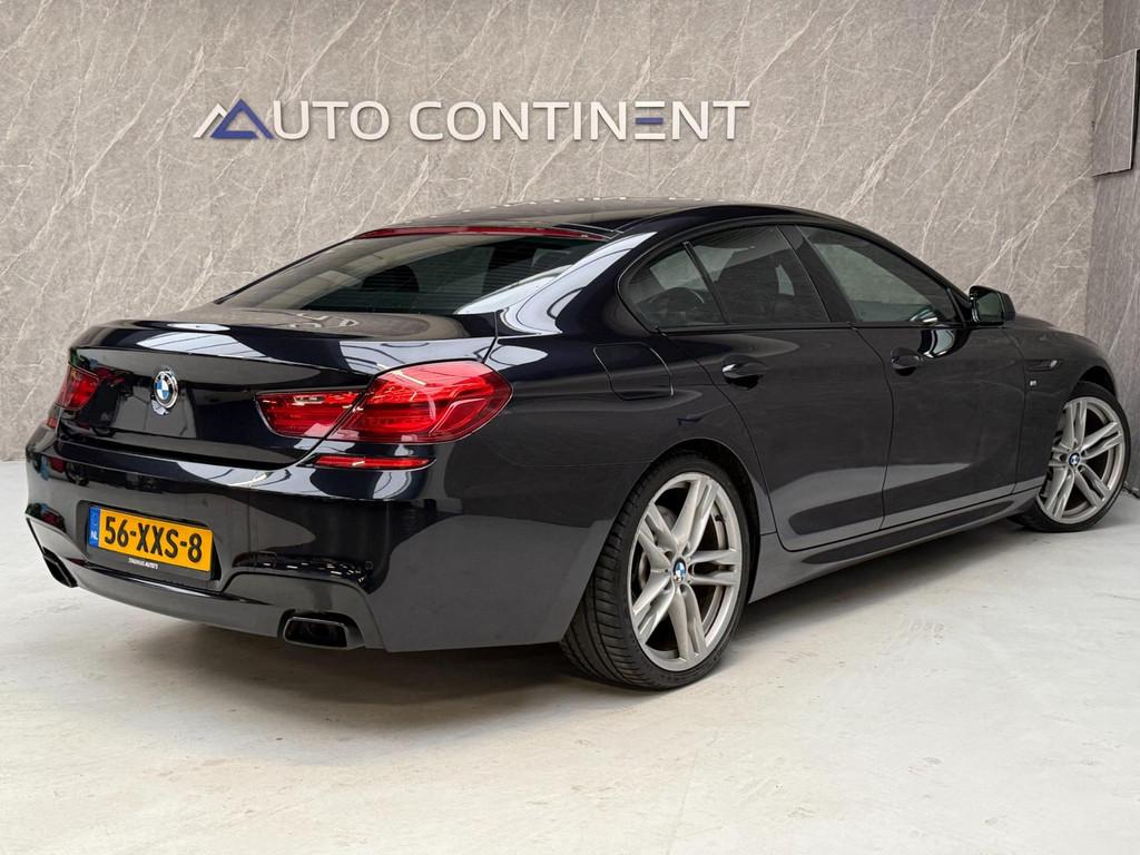 BMW 6-serie Gran Coupé 650xi 449 PK / NAP / Dealer Onderhou, Auto's, BMW, Automaat, 4395 cc, Zwart, Vierwielaandrijving
