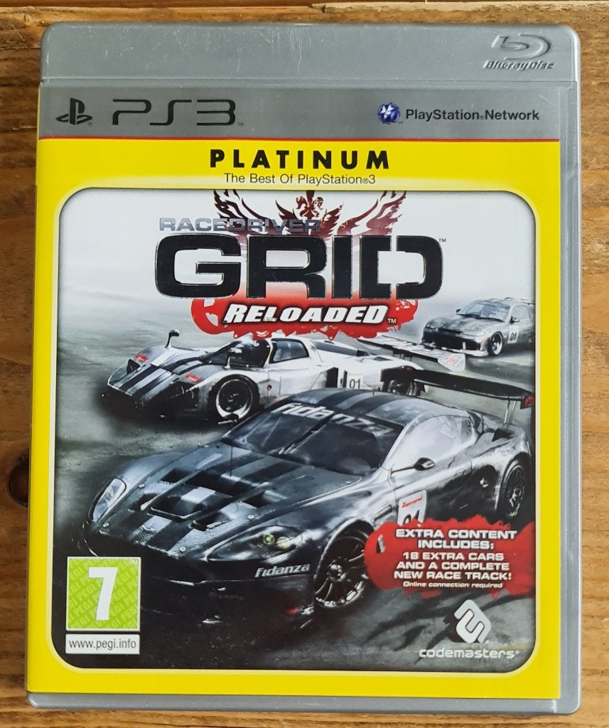 Racedriver Grid - Reloaded - Compleet en Als Nieuw, 1 speler, Racen en Vliegen, Ophalen of Verzenden, Zo goed als nieuw