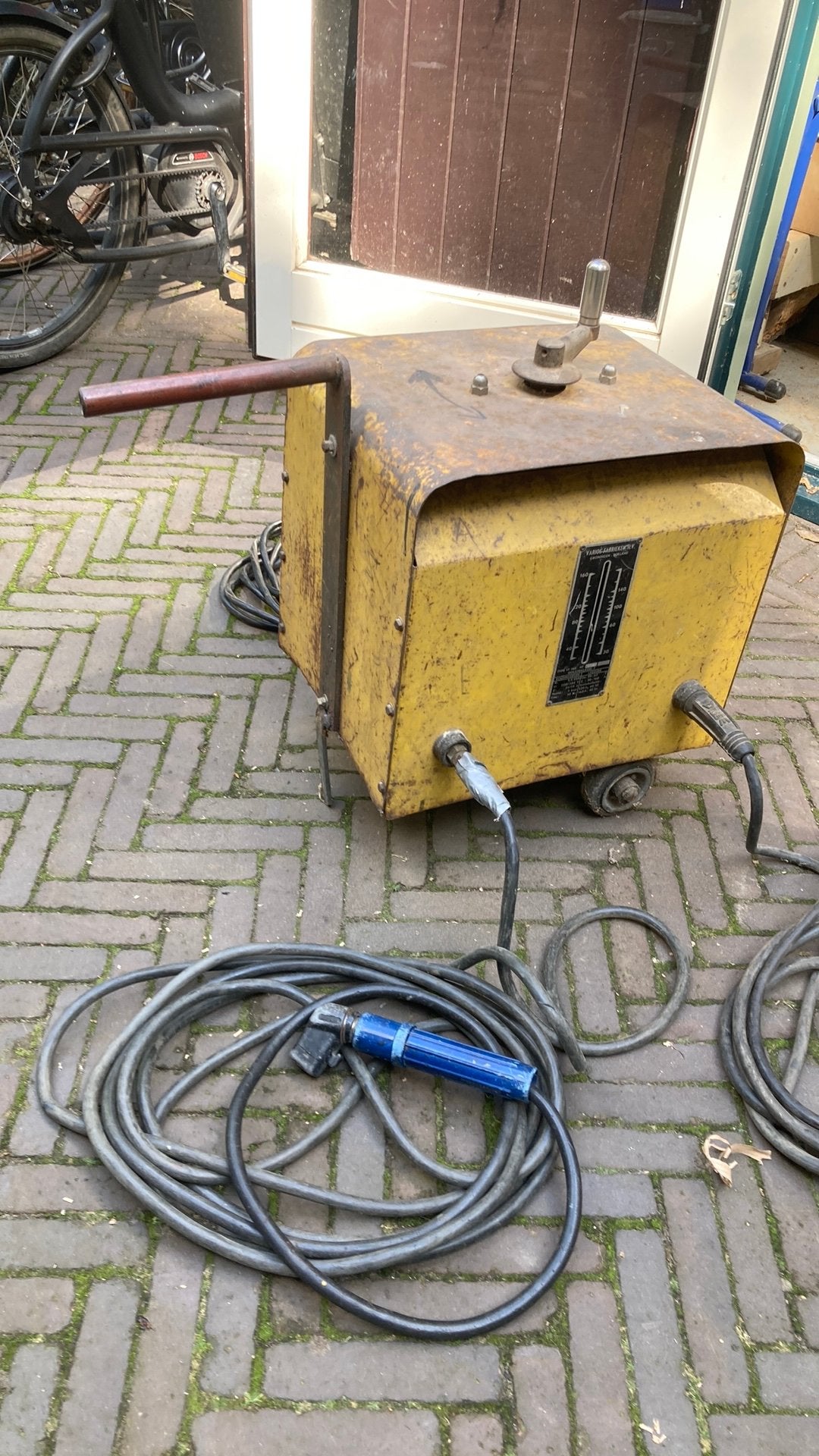 Varios lasapparaat 1940/1950, Ophalen, Gebruikt, 150 tot 250 ampère, Elektroden