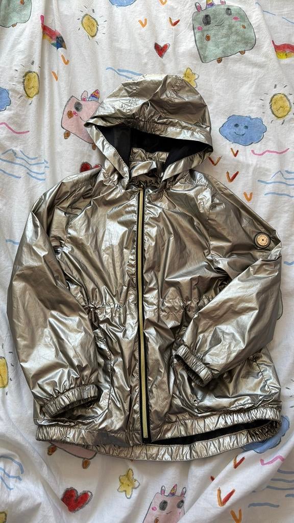 Meisjes Tussenjas Regenjas Windbreker gratis verzending, Kinderen en Baby's, Kinderkleding | Maat 122, Verzenden, Zo goed als nieuw